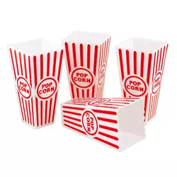Contenants De Popcorn En Plastique